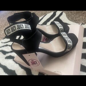 Juicy Couture Black Women's Sandals
